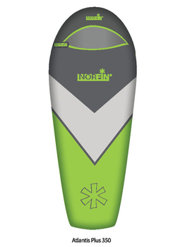 Спальный мешок Norfin Atlantis Plus 350 - Спальные мешки - Магазин для туриста sport-turist.ru