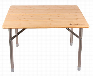 Стол King Camp 2018 4-folding Bamboo table - Кемпинговая мебель - Столы - Магазин для туриста sport-turist.ru