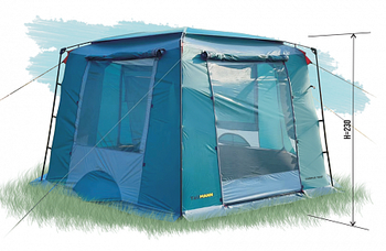 Шатер TauMann Campus Tent - Шатры и тенты - Шатры - Классические - Магазин для туриста sport-turist.ru